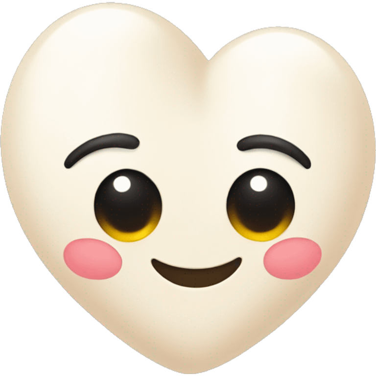 Eggs in love emoji