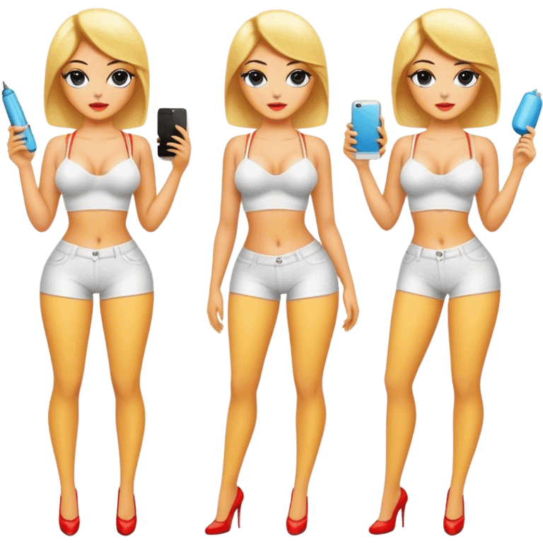 Sexy stylist emoji