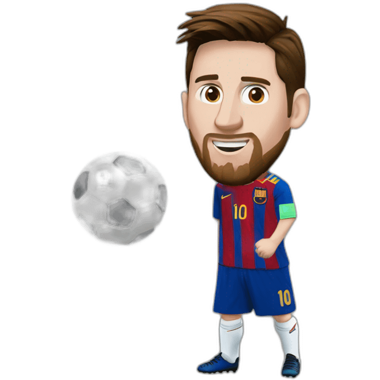 Messi world cup emoji