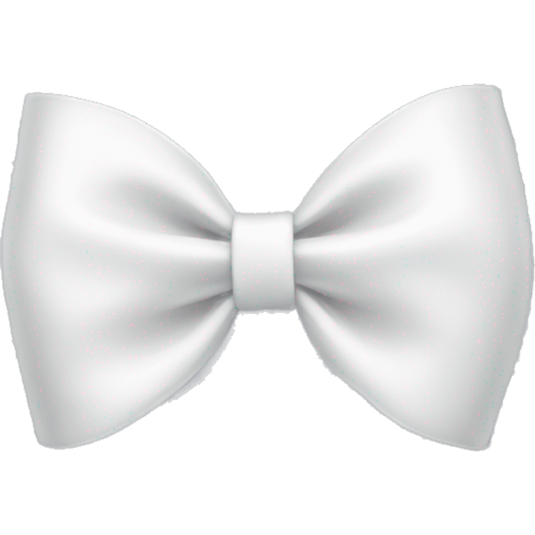 White bow emoji