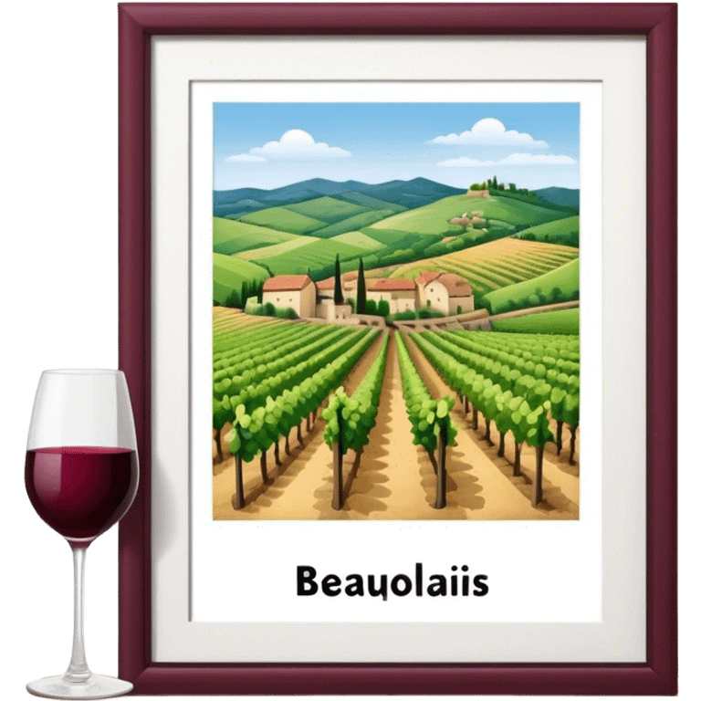 Beaujolais terroir emoji