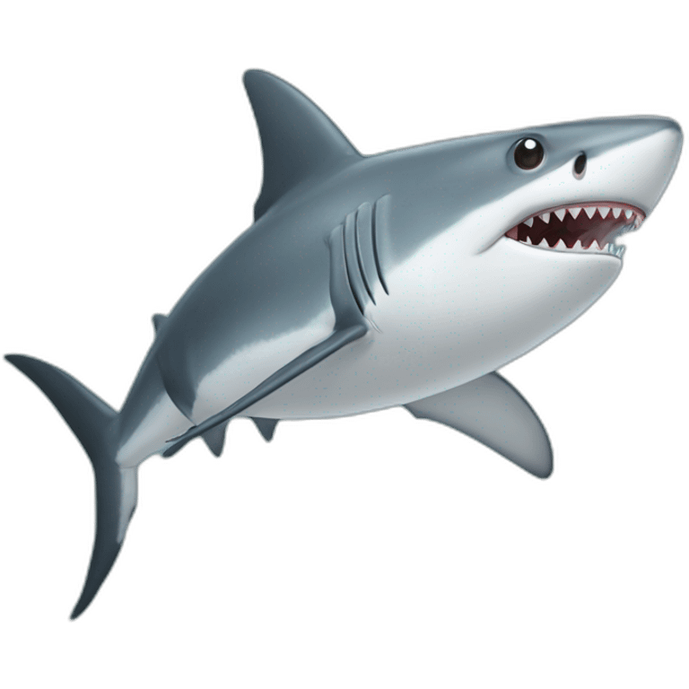 Requin chat emoji