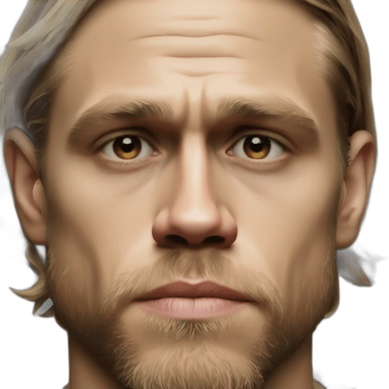 charlie hunnam serious emoji