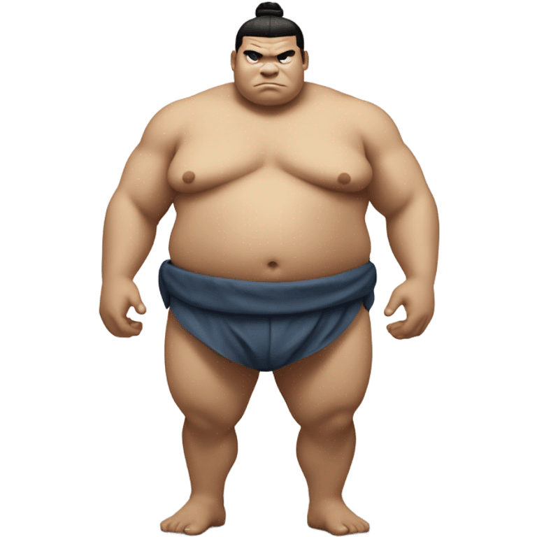 Sumo wrestler rockstar emoji