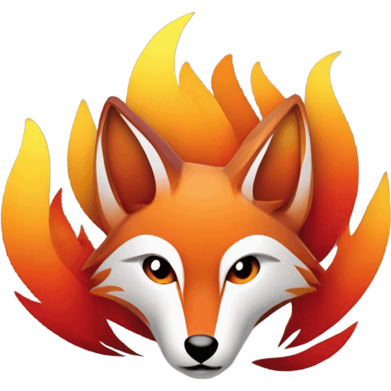 Firefox flame emoji