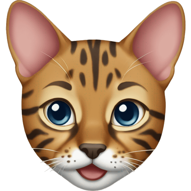 Bengal cat emoji