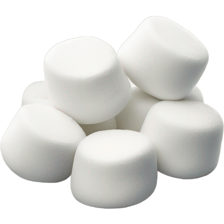 bunch of marshmellow emoji