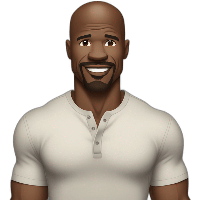 terry crews cartoon wearing henley emoji