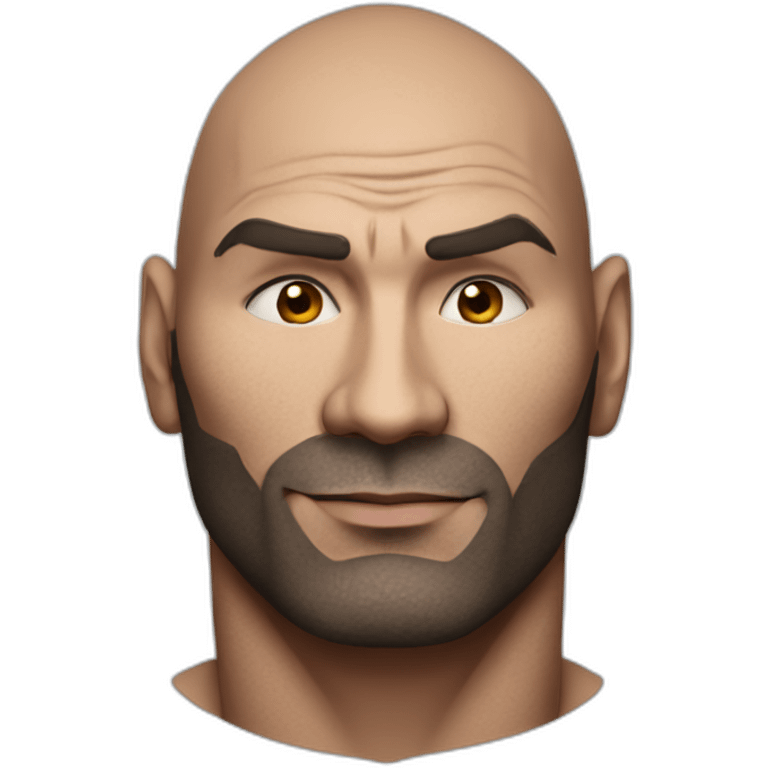 actor dave bautista wearing henley  emoji