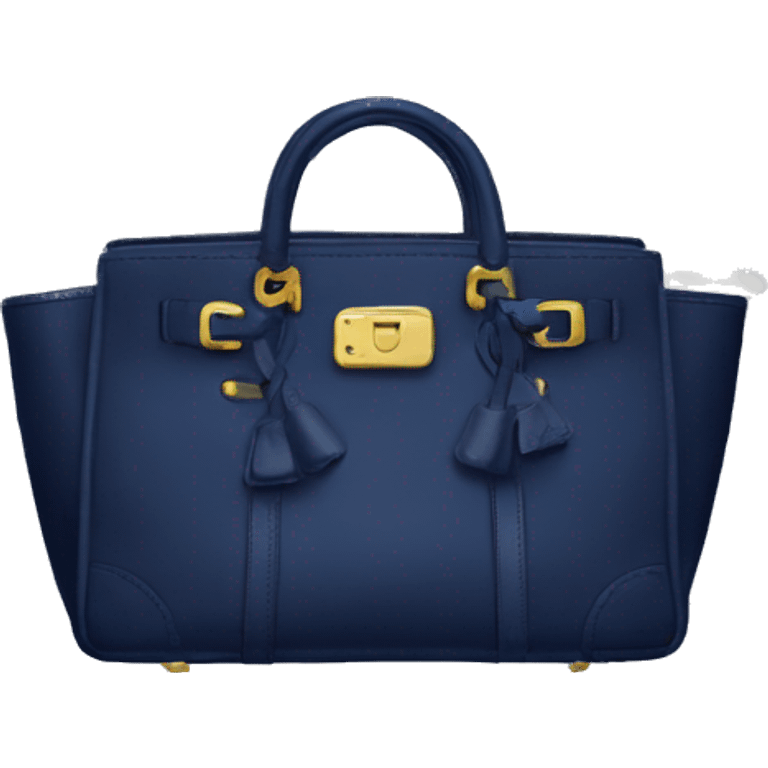 Navy birkin emoji