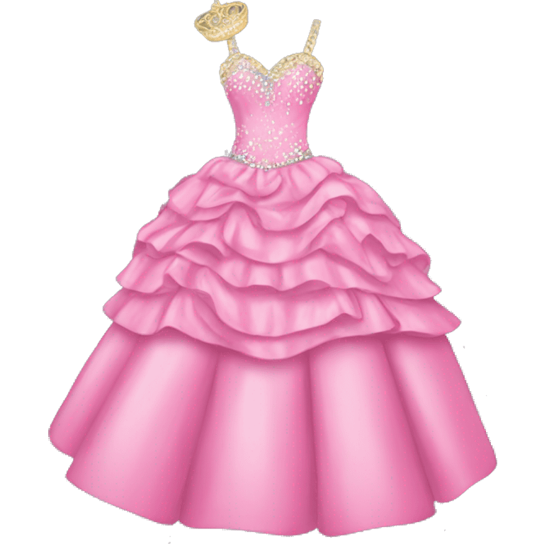 quinceañera dress  emoji