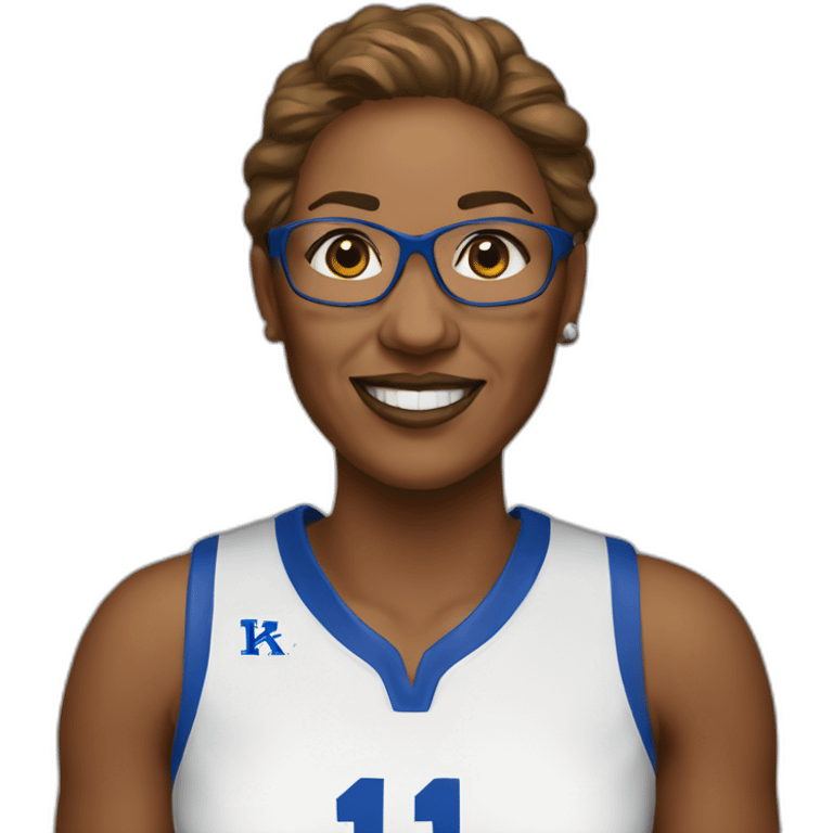 A Kentucky woman's basketball coach emoji