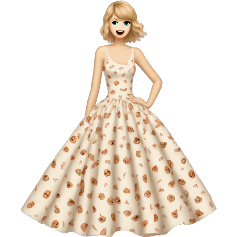 Taylor swift fearless dress emoji