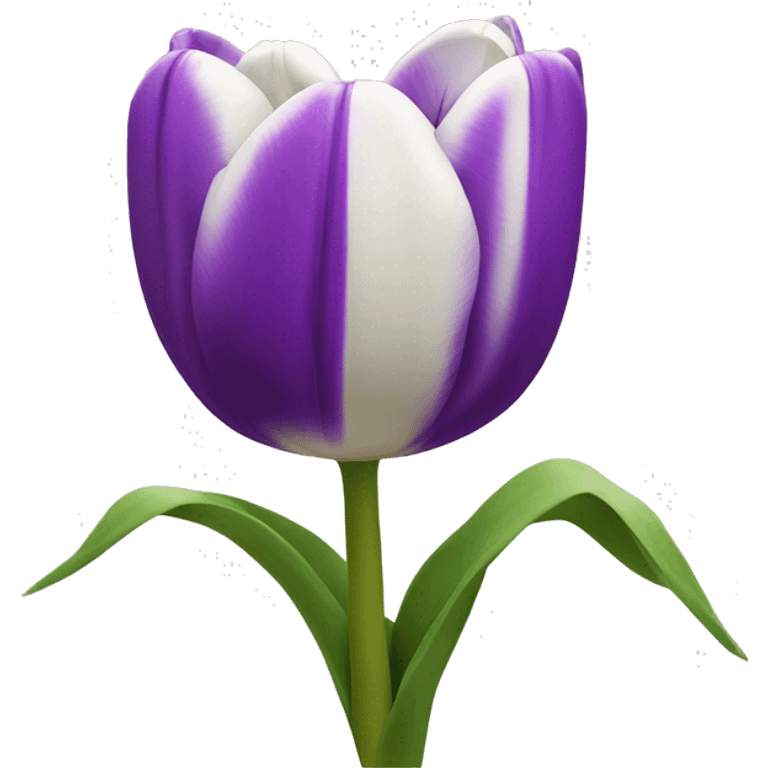 Tulipán morado  emoji