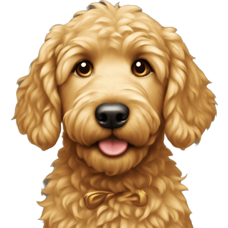 Pinocchio golden doodle emoji