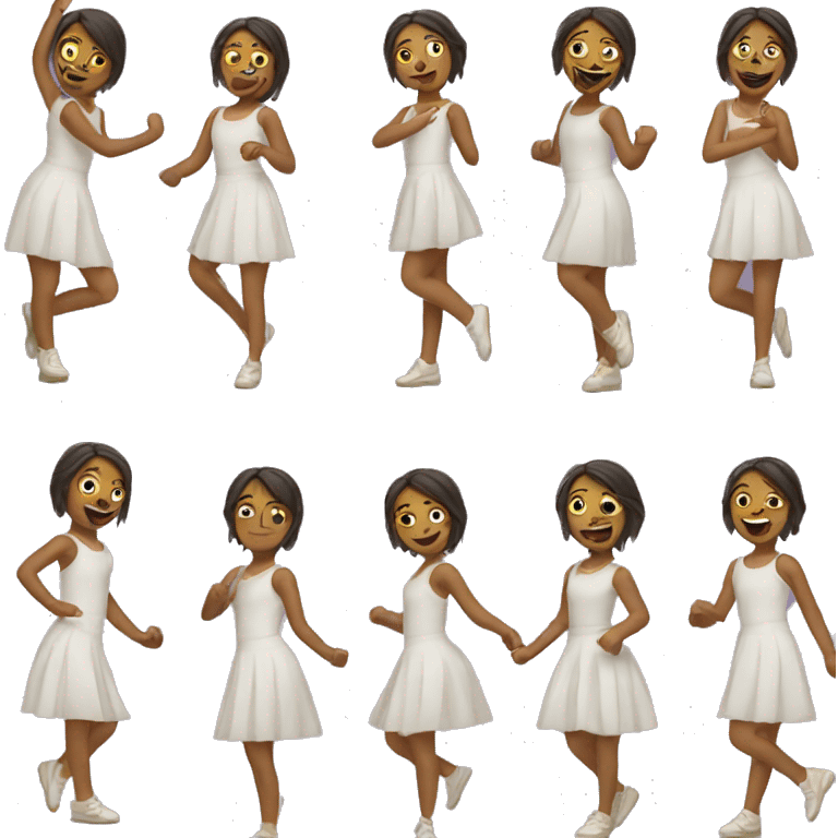 Girl dancing  emoji