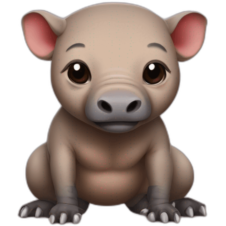 Kung Fu Babirusa emoji