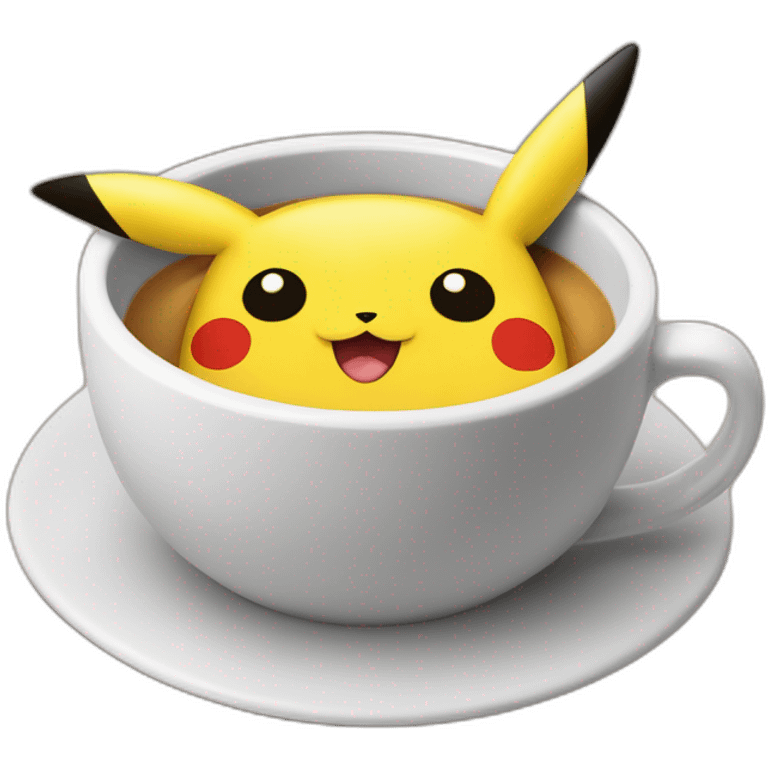 Pikachu-bois-du-lait-dans-une-tasse emoji