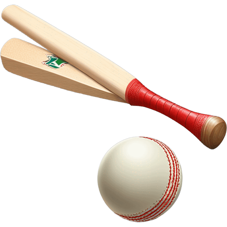 cricket bat and ball emoji