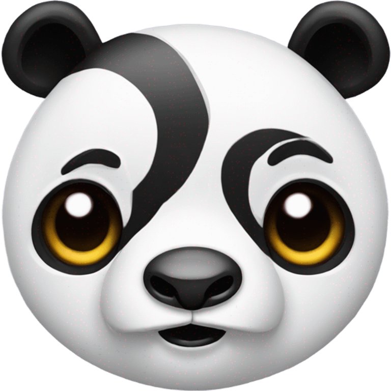 panda with third eye open emoji