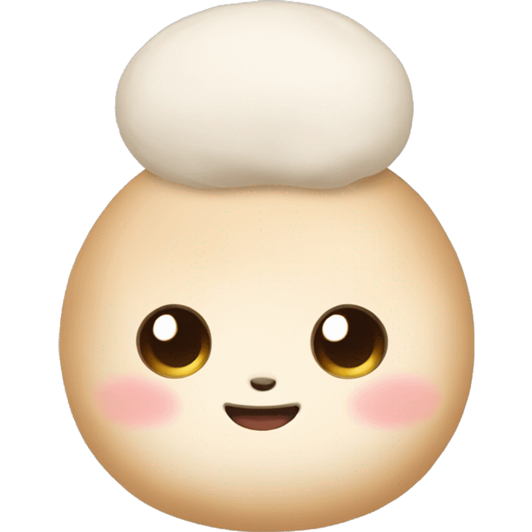 Cute bao bun emoji