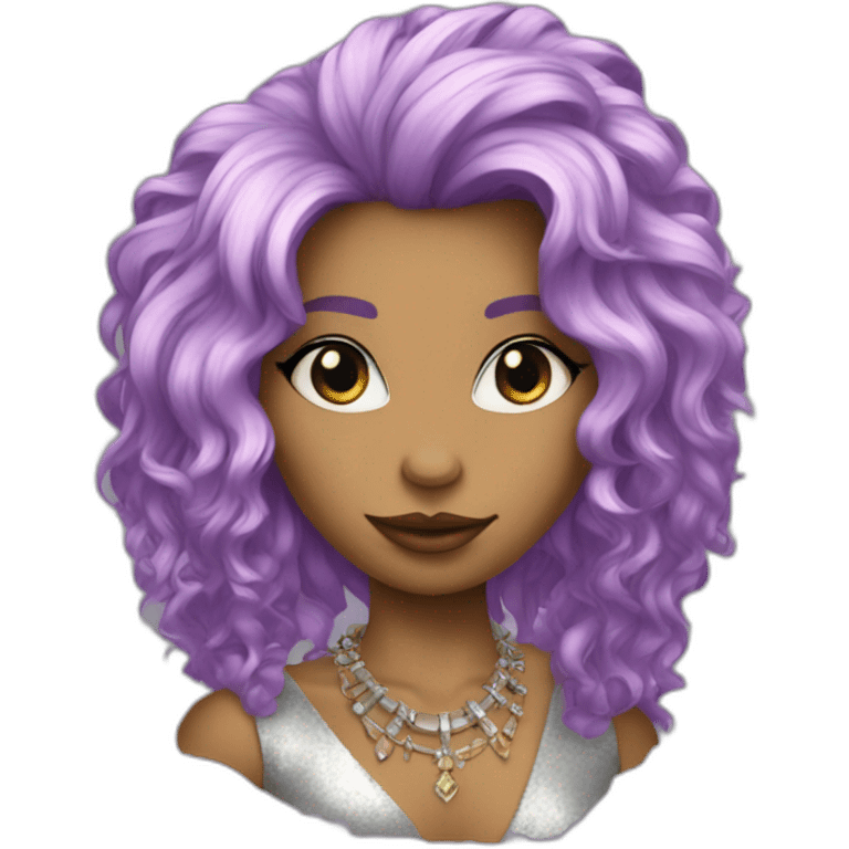 Glamrock bonnie emoji