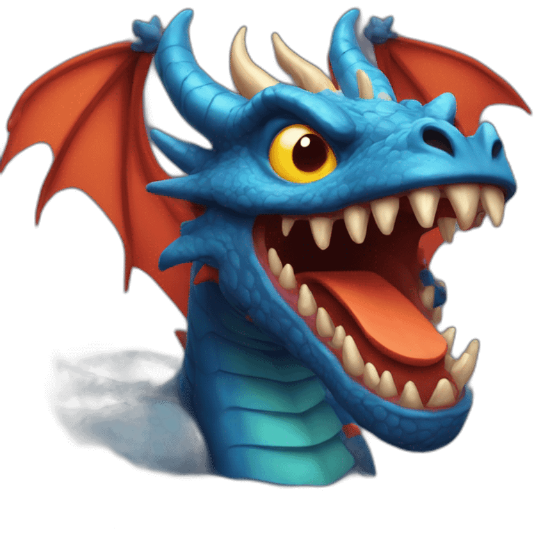 Demon dragon emoji