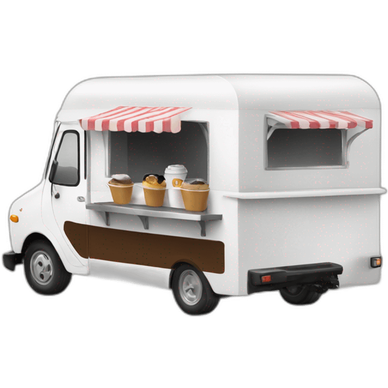 Coffee truck emoji