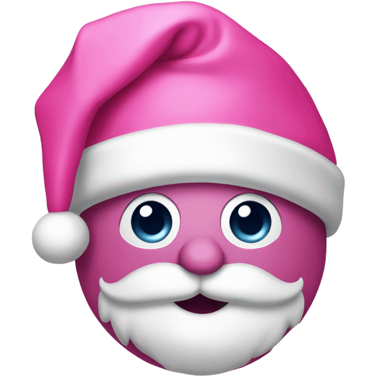 pink santa hat emoji