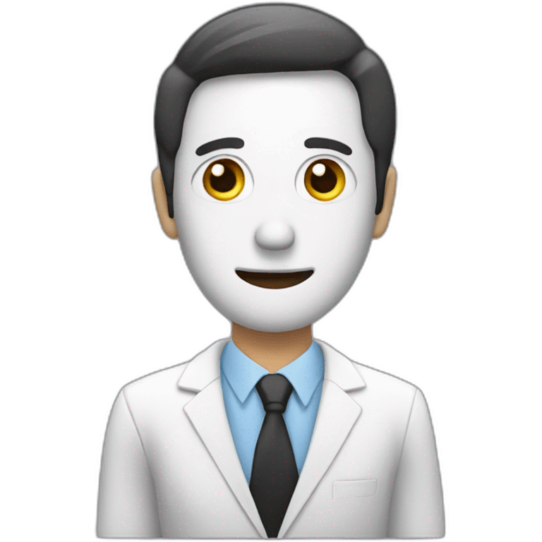 lawyer with question mark above head emoji