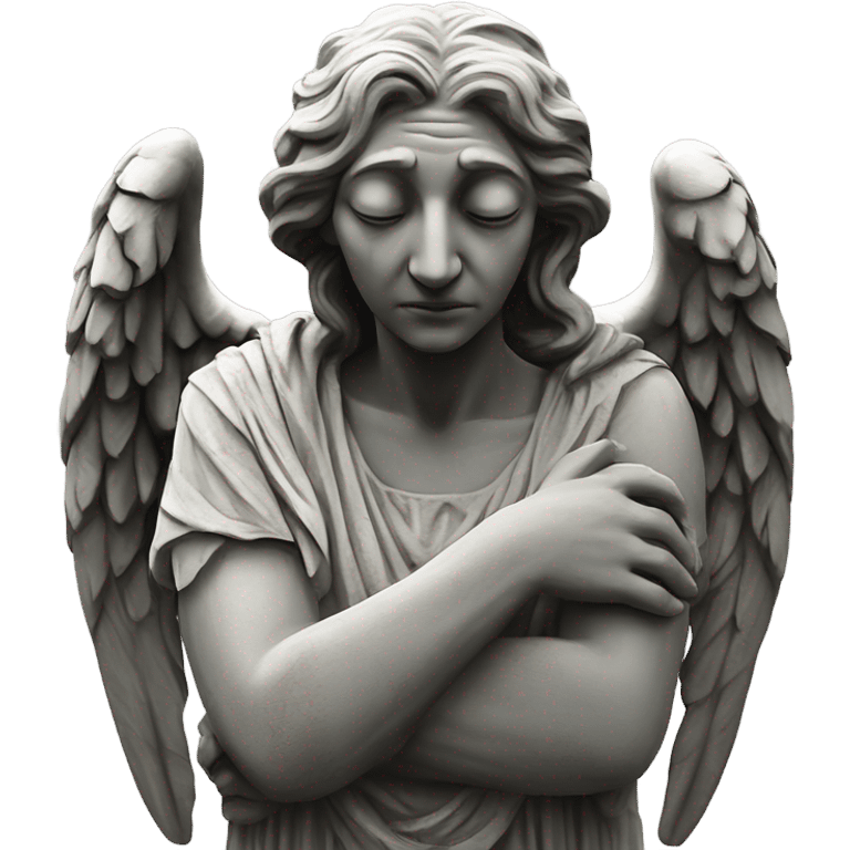 Weeping angel emoji