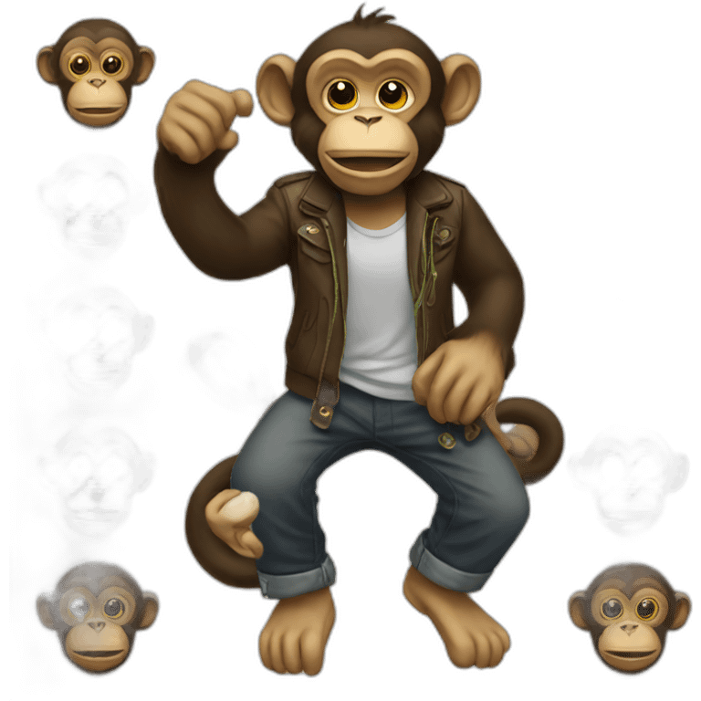 Dj Monkey emoji