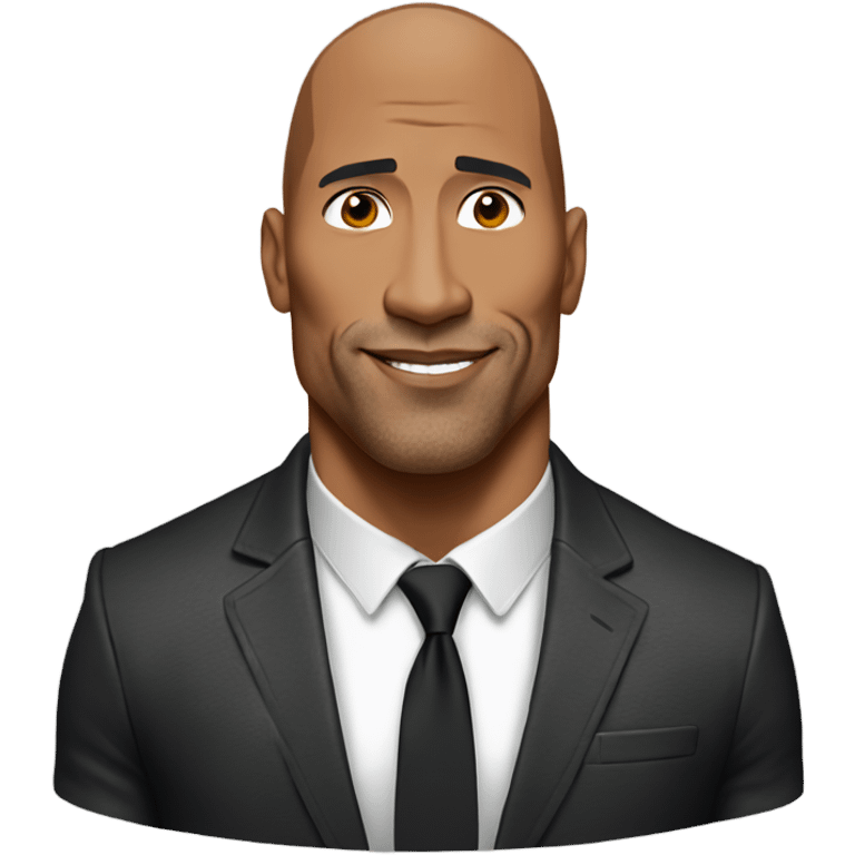 The Rock emoji