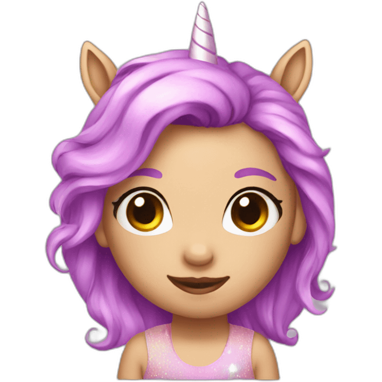 Girl Unicorn emoji