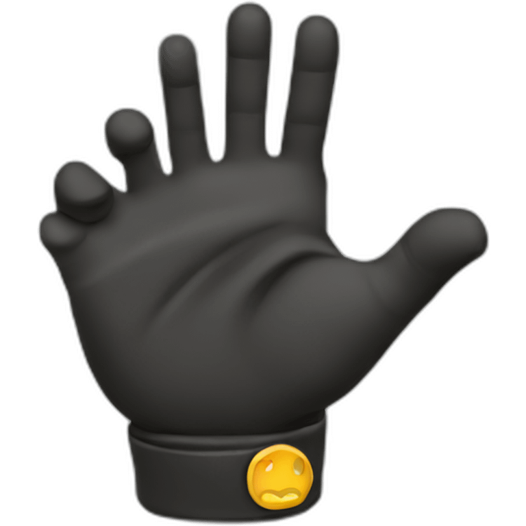 ninja hand  emoji