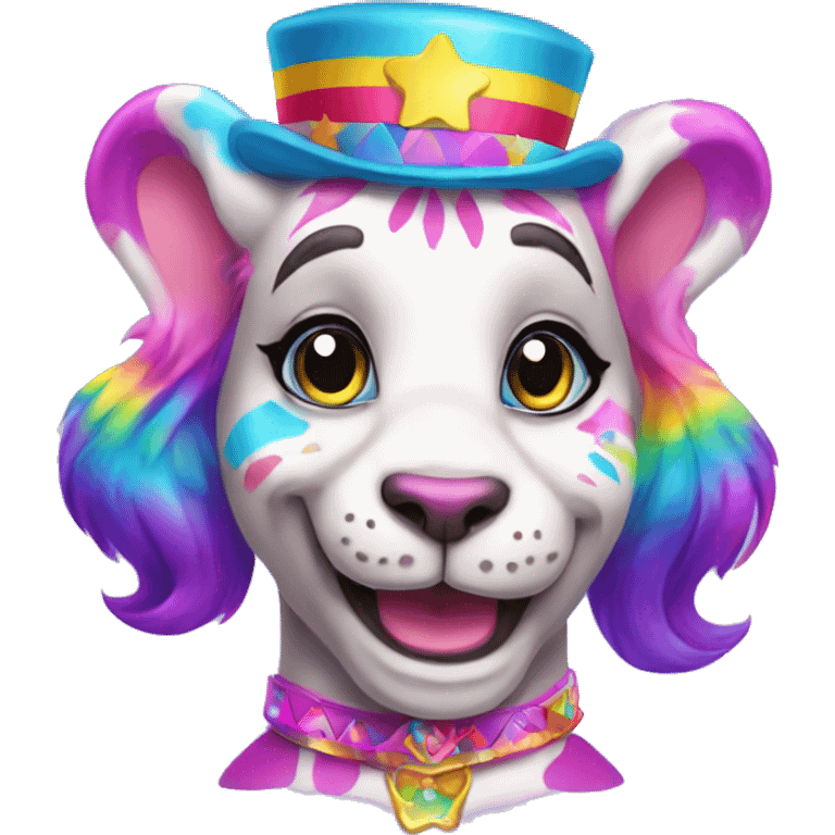 lisa frank circus emoji