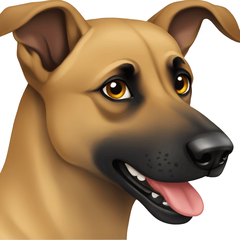 malinois peur  emoji