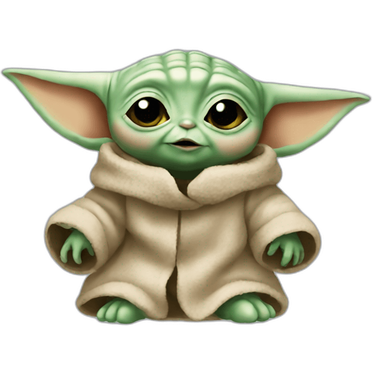 Baby yoda emoji