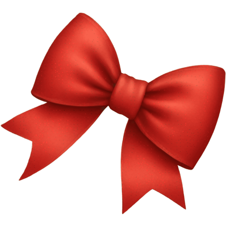 Red bow emoji