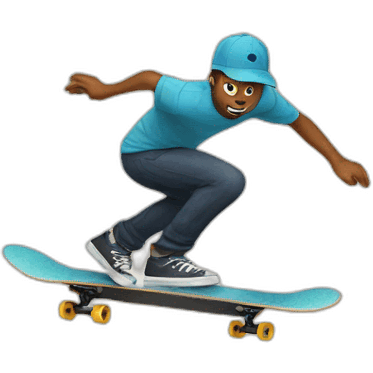 Skateboard emoji