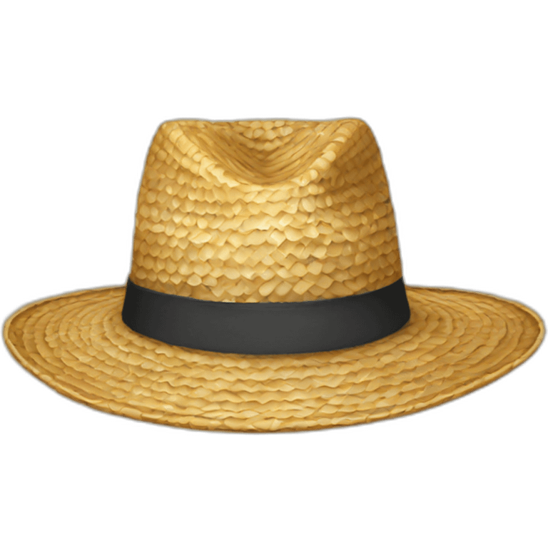 straw hat emoji