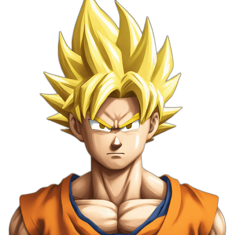 Son goku super sayen emoji