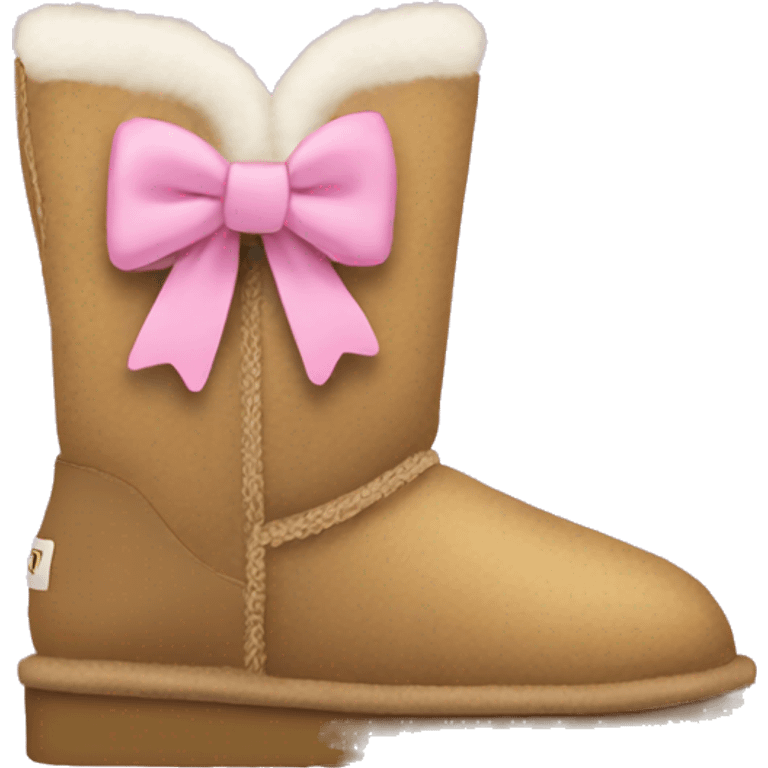 Uggs with bows  emoji