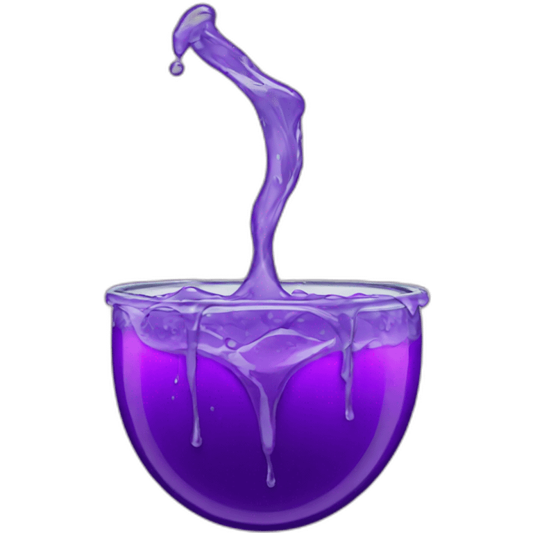 drippy lean purple drink emoji