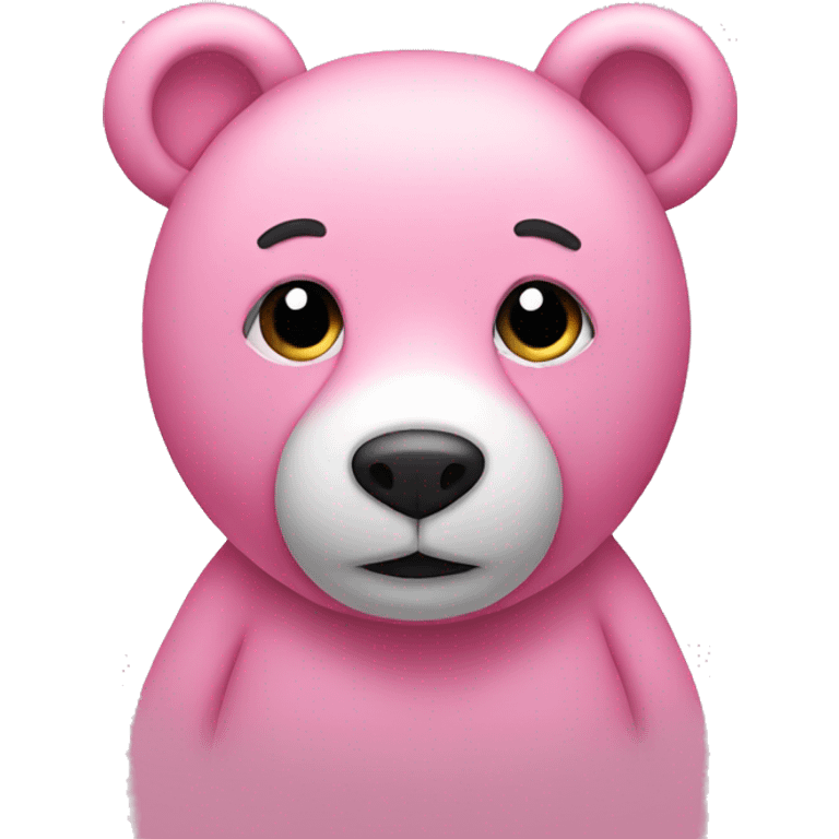 pink teddy bear  emoji