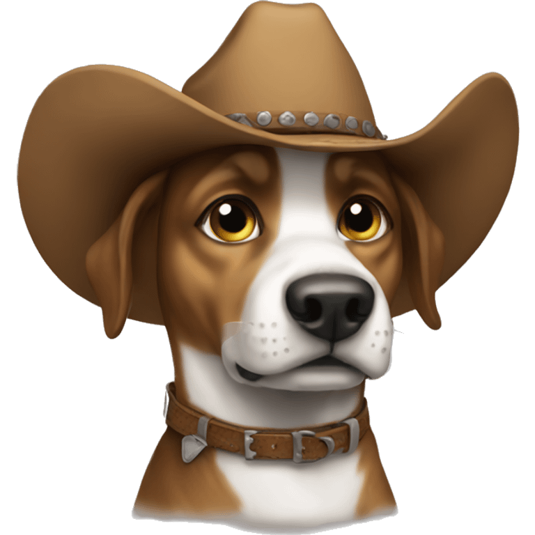 Dog dog dog dog cowboy emoji