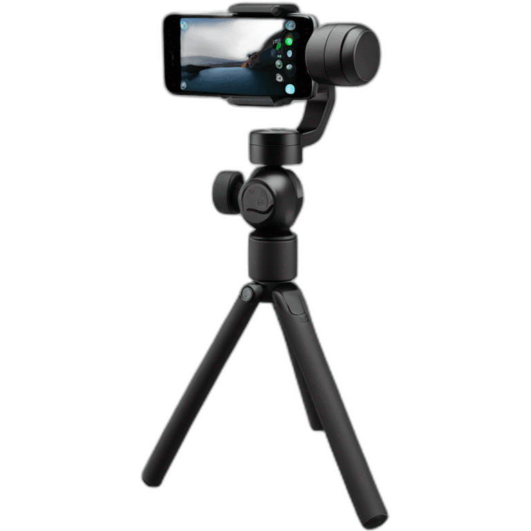 Gimbal dji osmo se + iphone emoji