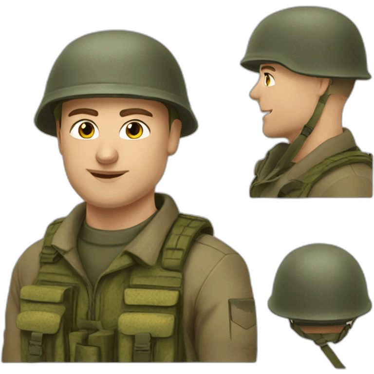 ukraine's soilder emoji