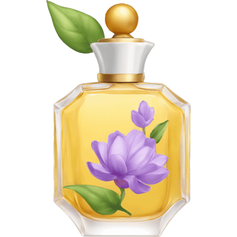 Perfume e flor de lótus  emoji