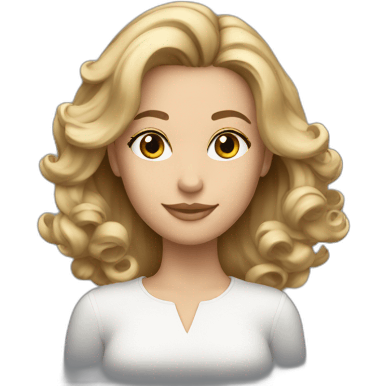 diana dark blonde emoji